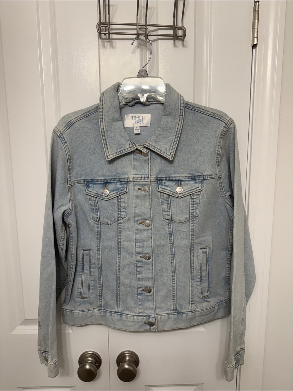 Time and Tru Light Blue Denim Jacket